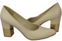 Women's shoes Pumps Natural leather 144 ElitaBut