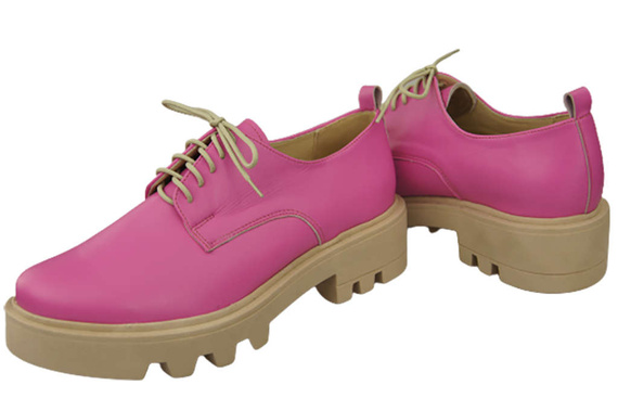 Women's shoes Lace-up leather Natural 180 ElitaBut