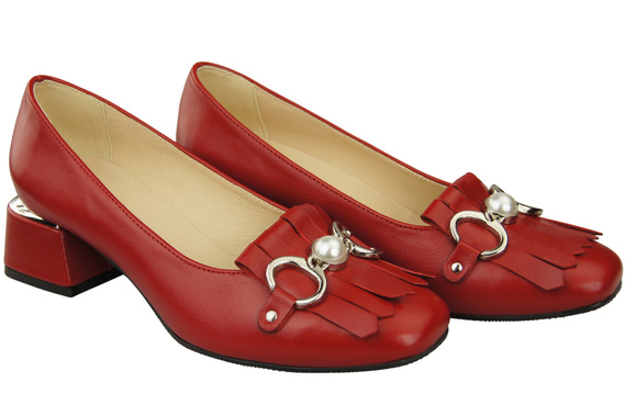 Women's shoes Pumps Natural leather 195 ElitaBut