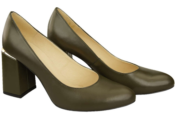 Women's shoes Pumps Natural leather 179 ElitaBut