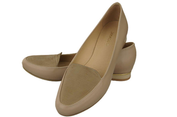 Women's Ballerinas Shoes Lordsy natural leather 908 ElitaBut