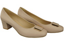 Women's shoes Pumps Natural leather 187 ElitaBut