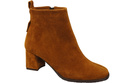Women’s ankle boots in genuine suede leather, stable block heel, with zipper – 224 ElitaBut