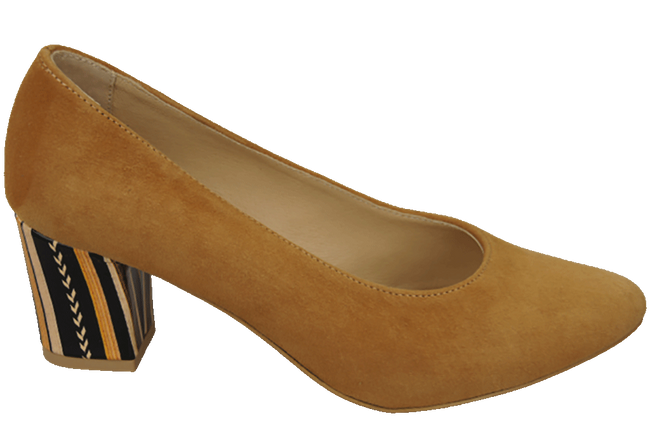 Women's footwear Women's pumps Suede leather 158 Z ElitaBut