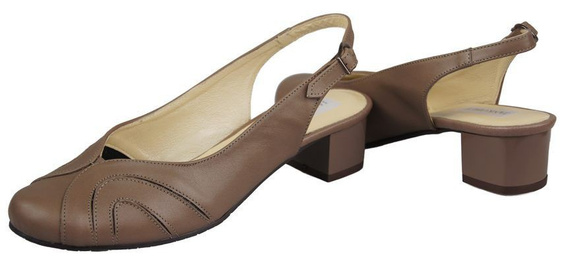 Footwear Women Sandals natural leather 842 ElitaBut