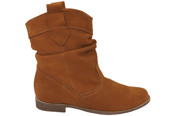 Shoes Women's boots Saszki Winter natural leather velor 117 Z ElitaBut