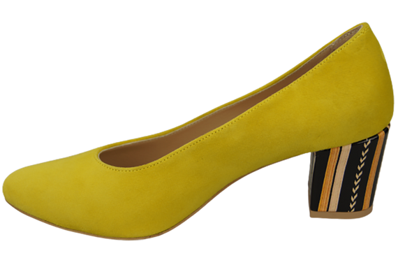 Women's footwear Women's pumps Suede leather 158 Z ElitaBut