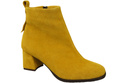 Women’s ankle boots in genuine suede leather, stable block heel, with zipper – 224 ElitaBut