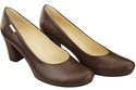 Footwear Classic Women's Natural Leather Almond Nose Dugout 201 ElitaBut