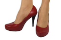 Women's shoes Pumps natural leather 644 ElitaBut