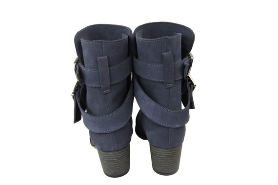 Shoes Women's boots Natural leather Velor 119 ElitaBut