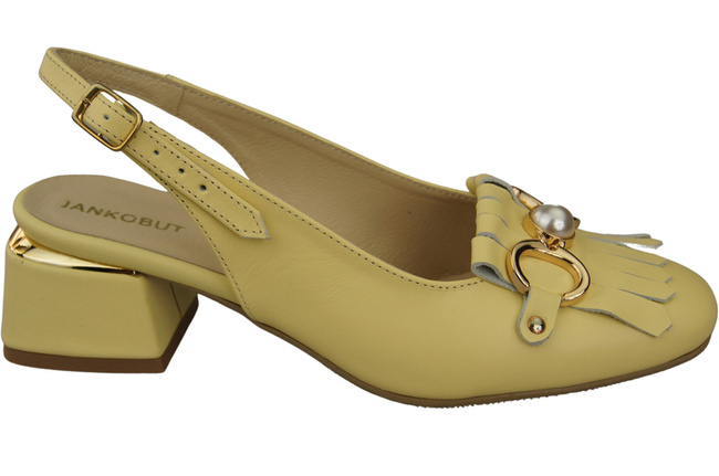 Women's Shoes Sandals Decorated with Fringes Natural Leather 208 ElitaBut