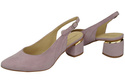 Women's Sandals in Natural Suede Leather - Elegance and Comfort 196 Z ElitaBut