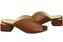 Women's Shoes High-Heeled Flip-Flops Natural Leather 210 ElitaBut