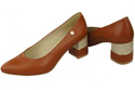 Women's shoes Pumps Natural leather 142 ElitaBut