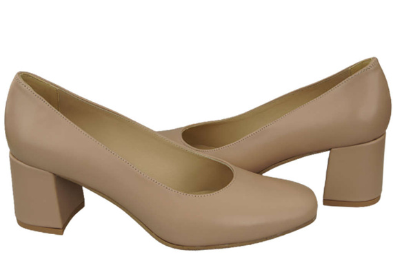 Women's shoes Pumps Natural leather 171 ElitaBut