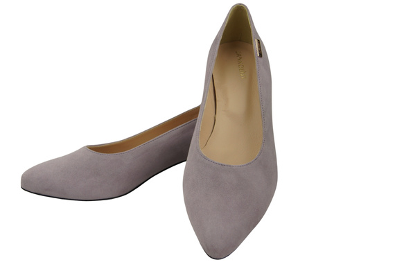 Comfortable Women's Shoes in Genuine Suede Leather 220 Z ElitaBut