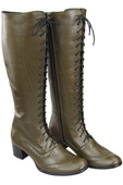 Shoes Women's boots Lace-up natural leather 595 ElitaBut