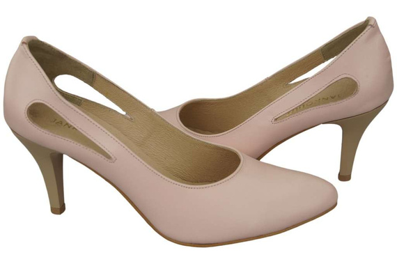 Women's shoes Pumps Natural leather 166 ElitaBut