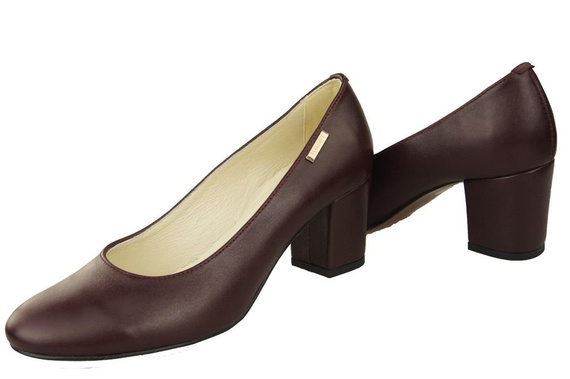 Women's Shoes Pumps Natural Grain Leather 125 ElitaBut