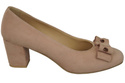 Women's shoes Pumps Natural leather suede 163 ElitaBut