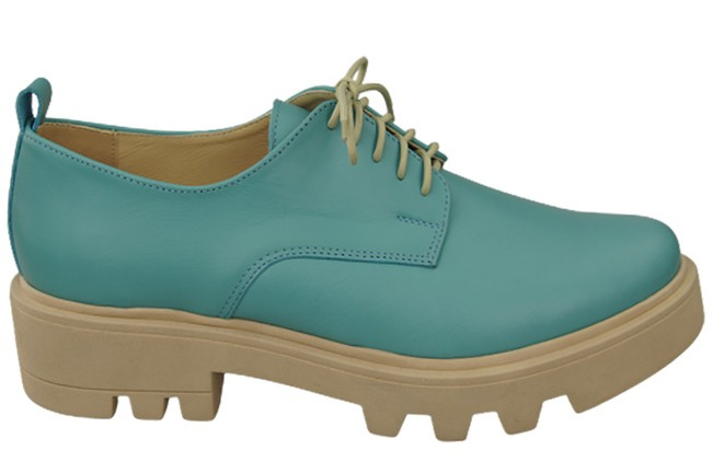 Women's shoes Lace-up leather Natural 180 ElitaBut