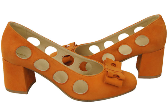 Women's shoes Pumps Natural leather suede 182 ElitaBut