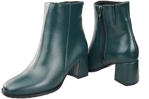 Women's Black Winter Ankle Boots Genuine Leather 214 From ElitaBut