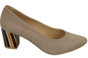 Women's footwear Women's pumps Suede leather 158 Z ElitaBut