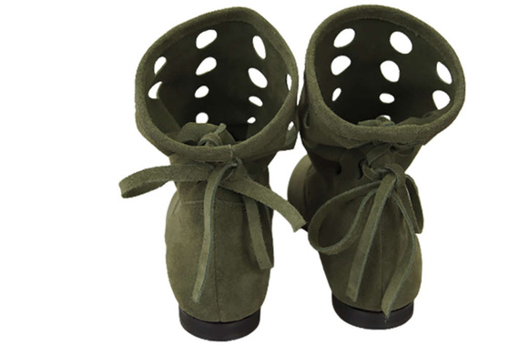 Shoes Boots Women's natural leather velor 160 ElitaBut