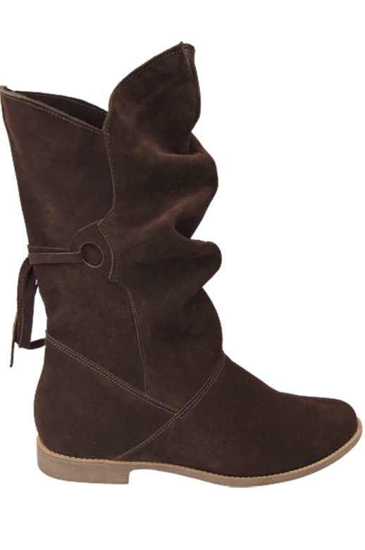 Shoes Women's boots Winter natural leather velor 999 Z ElitaBut