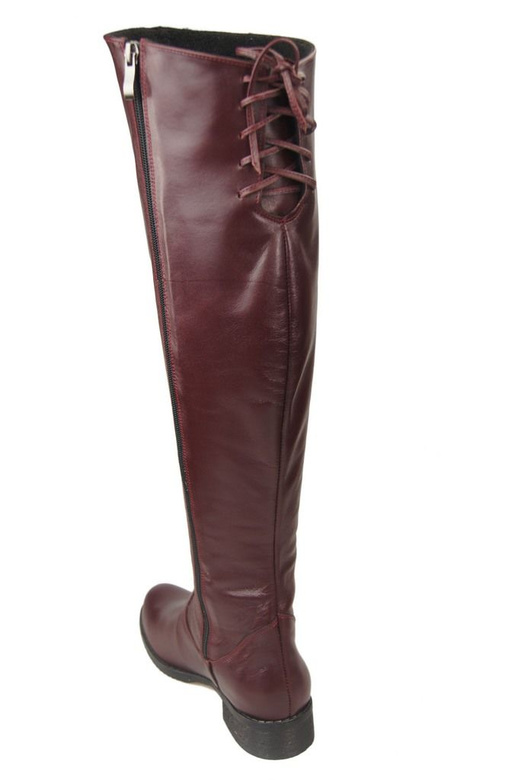 Shoes Boots Women Boots Over the knee boots Over the knee Natural Leather 121 ElitaBut