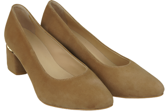 Women's footwear Women's pumps Suede leather 143 ElitaBut