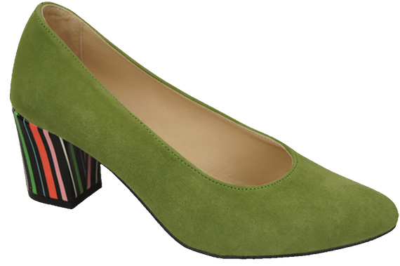 Women's footwear Women's pumps Suede leather 158 Z ElitaBut