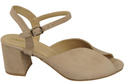 Shoes for women Sandals natural leather Suede 185 ElitaBut