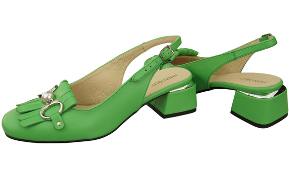 Women's Shoes Sandals Decorated with Fringes Natural Leather 208 ElitaBut