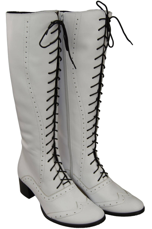 Shoes Women's boots Lace-up natural leather 595 ElitaBut