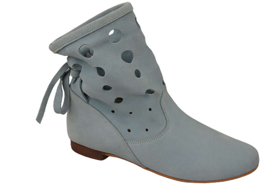 Shoes Boots Women's natural leather velor 160 ElitaBut