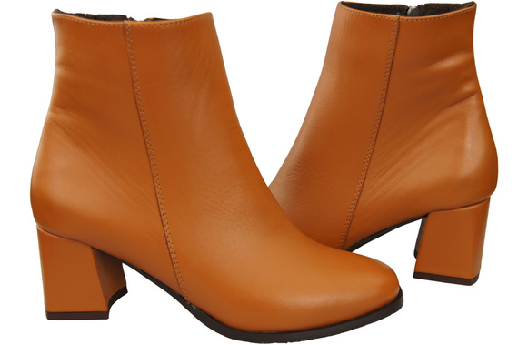 Women's Black Winter Ankle Boots Genuine Leather 214 From ElitaBut