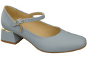 Women's shoes Pumps with a strap, natural leather 202 ElitaBut