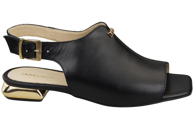 Comfortable Women's Shoes Sandals Flat Gold Heel Natural Leather 207 ElitaBut