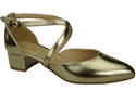 Women’s Leather Sandals  with Straps Low Heel 223 ElitaBut