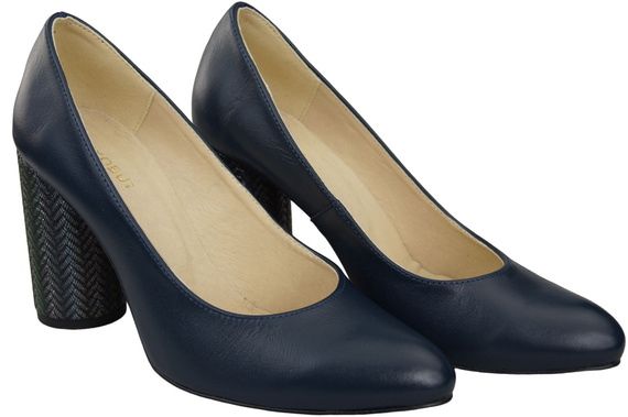 Women's shoes Pumps Natural leather 194 ElitaBut