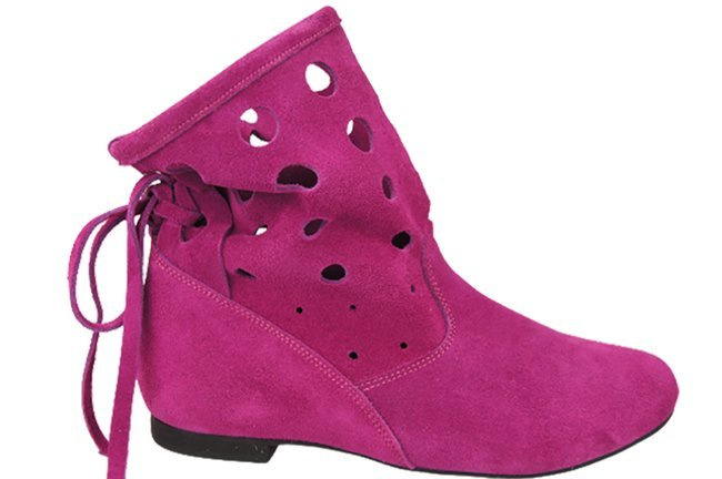 Shoes Boots Women's natural leather velor 160 ElitaBut