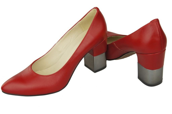 Women's shoes Pumps Natural leather 144 ElitaBut