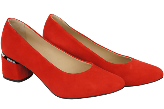 Women's footwear Women's pumps Suede leather 143 ElitaBut