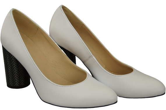 Women's shoes Pumps Natural leather 194 ElitaBut