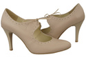 Women's shoes Natural leather black 553 ElitaBut