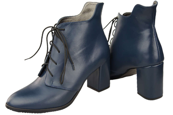 Shoes Boots for women Lace-up Winter natural leather 174 Z ElitaBut