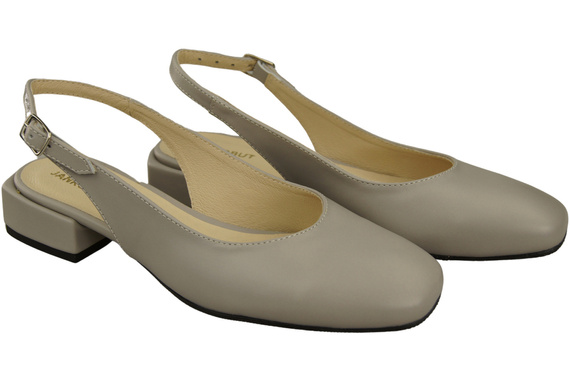 Women's Shoes Sandals Flat Heel Natural Leather 206 ElitaBut